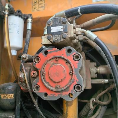Hyundai 150w Excavadora de rodas usadas Equipamento de movimentação de terra de segunda mão