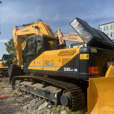 Used Earth Moving Equipment Hyundai 330 Crawlerl Excavator 32.84 toneladas segunda mão