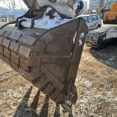 Amarela Hyundai 305 Excavatora Usada Excavadora 198kw 1900rpm Máquina de Construção de Segunda Mão