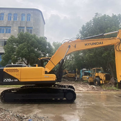 Tipo de roda Excavadora Hyundai Usada Excavadora Hyundai 220lc-9s de segunda mão
