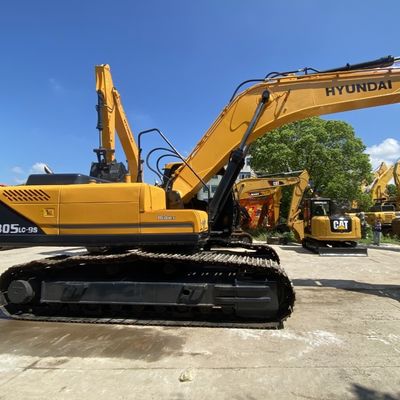 125KW Usado Hyundai Excavator Hyundai 305lc-9s Excavador hidráulico Crawler Amarelo Cor