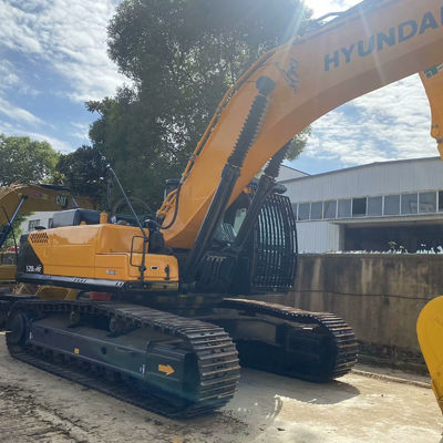 Hyundai 520 Excavadora usada Material de manuseio Máquinas de construção antigas