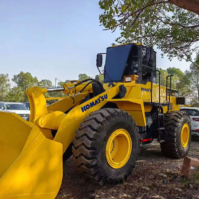 Carga pesada 146kW Komatsu WA380 Carregador de rodas usado 5 toneladas Carga para agricultura