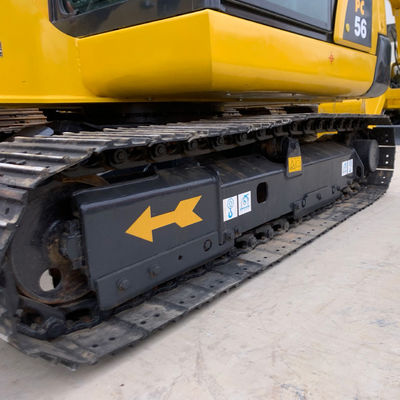 Excavadora Komatsu Pc56 de segunda mão de alta eficiência operacional