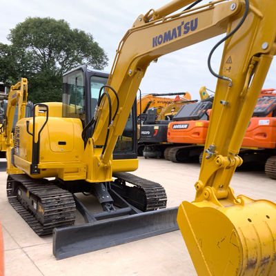 Excavadora Komatsu Pc56 de segunda mão de alta eficiência operacional