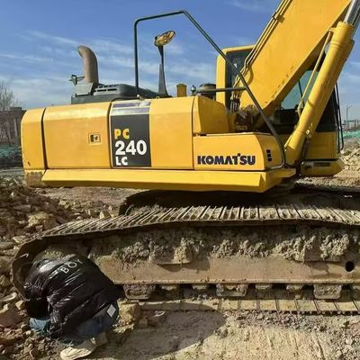 Excavadora pesada Komatsu PC240 de segunda mão Excavadora de segunda mão