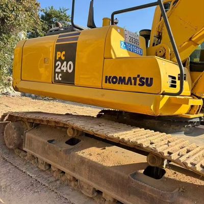 Excavadora pesada Komatsu PC240 de segunda mão Excavadora de segunda mão