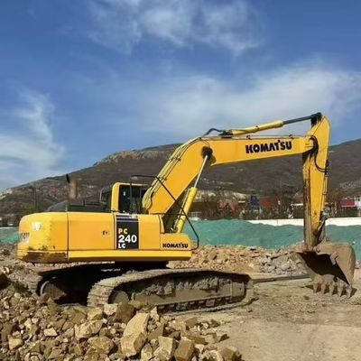 Excavadora pesada Komatsu PC240 de segunda mão Excavadora de segunda mão