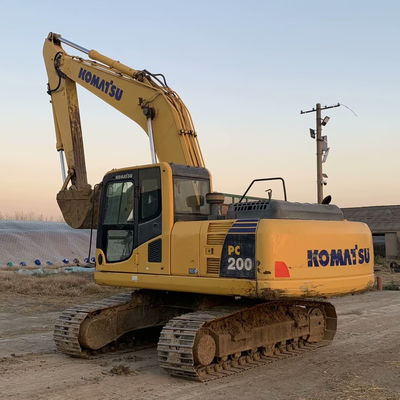 Comatsu PC200-8MO Excavadora usada de 40 toneladas Excavadora de mineração Komatsu 103kw 2000rpm