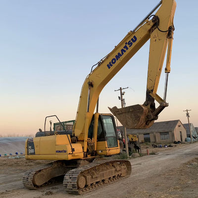 Comatsu PC200-8MO Excavadora usada de 40 toneladas Excavadora de mineração Komatsu 103kw 2000rpm
