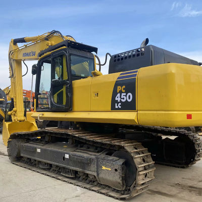 Máquina de escavação de construção usada de segunda mão Komatsu PC450