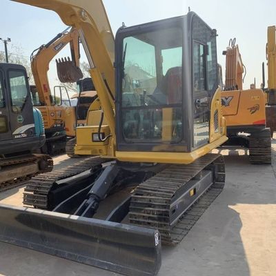 Mini Excavadora Industrial Hidráulica Usada Excavadora Komatsu 70 6500 KG Carga Pesada