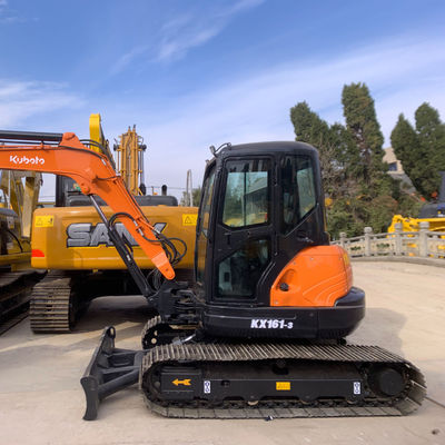 Pequena escavadeira de construção KUBOTA KX161 escavadeira de segunda mão
