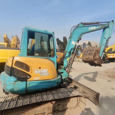 Kubota 161 Mini Excavator Digger Usado 32.7kW Equipamento de Movimentação de Terra Velha
