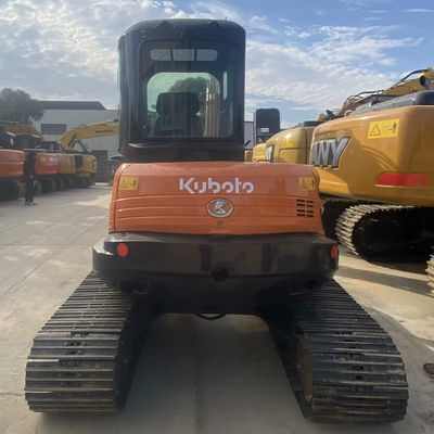 Mini Excavadora de Construção Usada Kubota 161-3 5675kg Para Engenharia de Construção