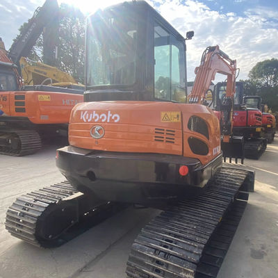 Mini Excavadora de Construção Usada Kubota 161-3 5675kg Para Engenharia de Construção