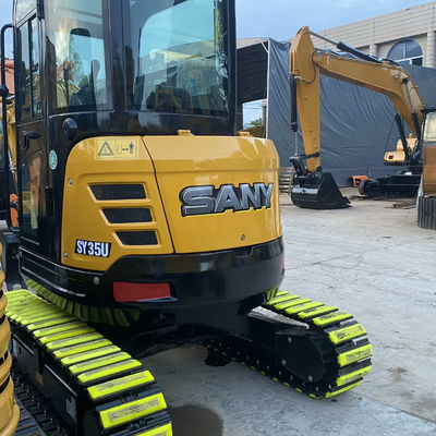 Excavadora hidráulica usada SANY 35U Máquina de movimentação de terra 3780 kg