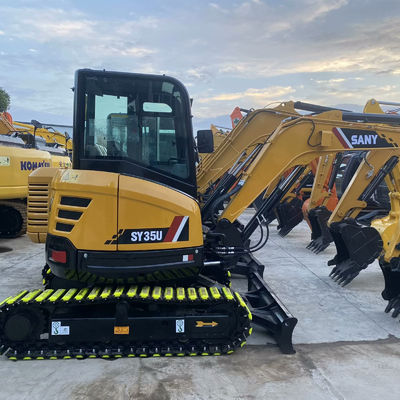 Excavadora hidráulica usada SANY 35U Máquina de movimentação de terra 3780 kg