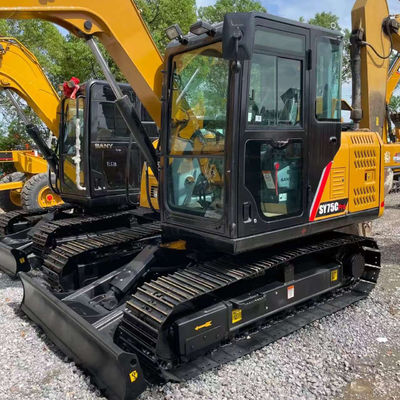 Excavadora Sany SY75C Máquinas de construção 7280 kg