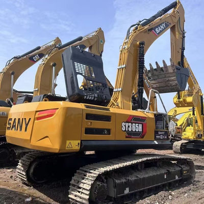 Excavadora usada tipo Crawler SANY SY365 Excavadora de segunda mão para trabalhos de mineração