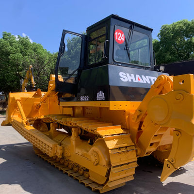 SHANTUI SD22 Usado Bulldozer de rastreador hidráulico 23400kg Para construção