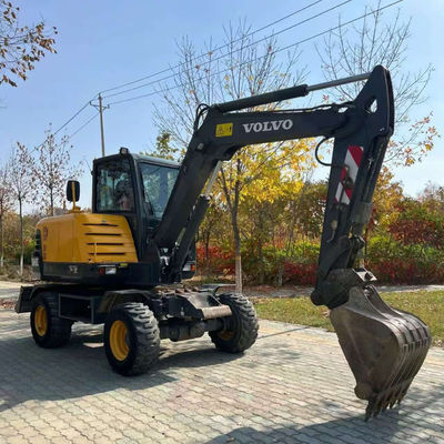 VOLCO EC60 Excavadora Usada Máquina Multifuntcional Escavadora de Segunda Mão