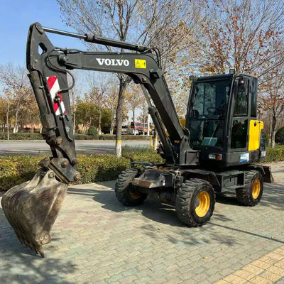 VOLCO EC60 Excavadora Usada Máquina Multifuntcional Escavadora de Segunda Mão