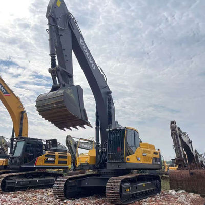 Equipamento de escavadeira hidráulica usada VOLVO EC480 Eficiente em termos de consumo de combustível para demolição