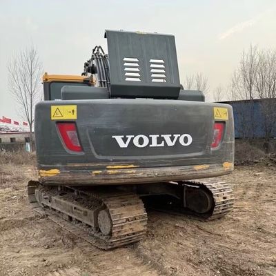 66kW Excavadora Hidráulica Usada Excavadora VOLVO 200D Equipamento de Construção