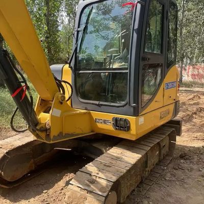 Amarelo Usado XCMG Excavator Digger Xcmg 60DA Pequena máquina de escavadeira de rastreamento