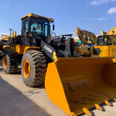5 toneladas Xcmg ZL50GN Máquinas pesadas usadas para o transporte de tijolos