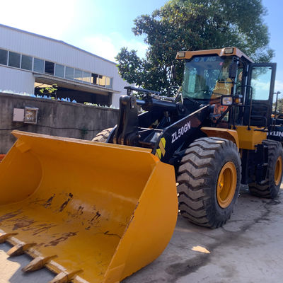 5 toneladas Xcmg ZL50GN Máquinas pesadas usadas para o transporte de tijolos