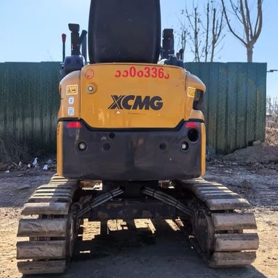 XCMG XE17U mini escavadeira hidráulica de segunda mão para construção de minas