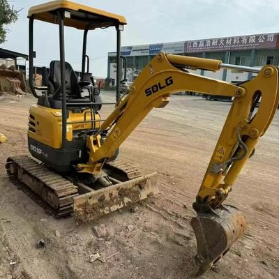 Máquinas de construção usadas Mini escavadeira escavadora SDLG 16 85kW Para trabalhos de mineração