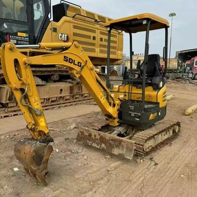 Máquinas de construção usadas Mini escavadeira escavadora SDLG 16 85kW Para trabalhos de mineração