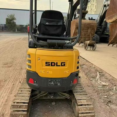 Máquinas de construção usadas Mini escavadeira escavadora SDLG 16 85kW Para trabalhos de mineração