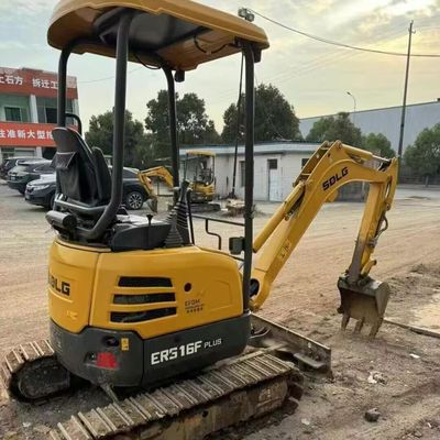 Máquinas de construção usadas Mini escavadeira escavadora SDLG 16 85kW Para trabalhos de mineração
