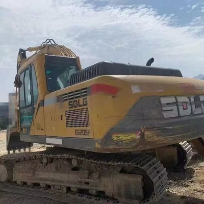 Excavadora hidráulica usada SDLG 205 119kW para operações de mineração