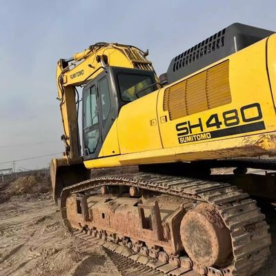 Equipamento de construção usado Escavação grande SUMITOMO SH480 para manuseio de materiais
