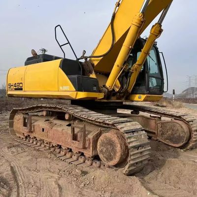 Equipamento de construção usado Escavação grande SUMITOMO SH480 para manuseio de materiais