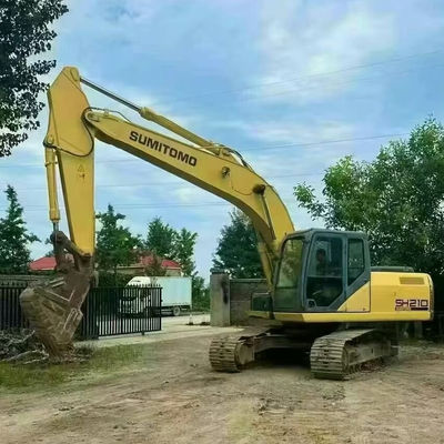 SUMITOMO 210 Máquinas de construção usadas Excavadora velha e eficiente em combustível para estradas