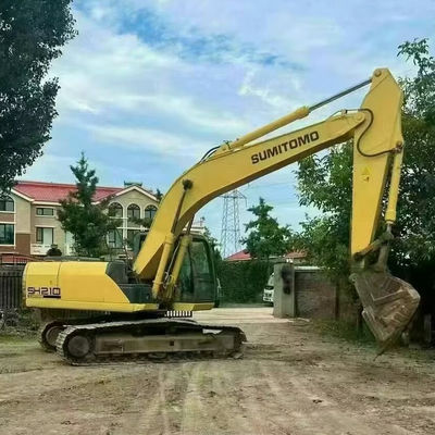 SUMITOMO 210 Máquinas de construção usadas Excavadora velha e eficiente em combustível para estradas