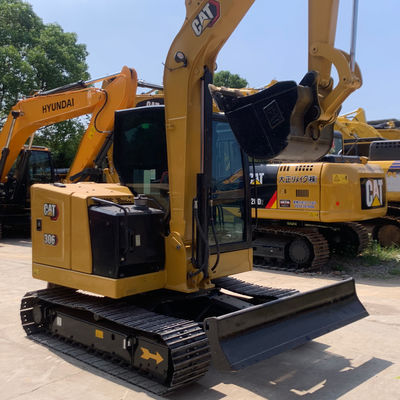 Cargas pesadas Excavadora de gato velho CAT 306 Crawler Excavadora hidráulica 5800kg