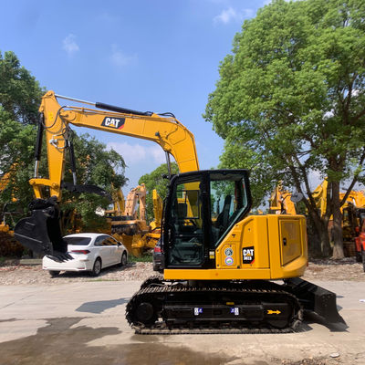 Excavadora usada tipo Crawler CAT307.5 Excavadora antiga de lagarta com balde de remoção