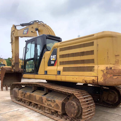 Excavadora hidráulica de segunda mão robusta Cat336 Máquina de construção mini velha