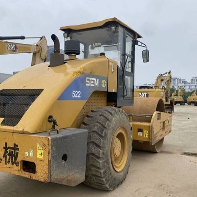 Single Drum Heavy Duty Used SEM 522 Roller Segunda mão para compactação de asfalto