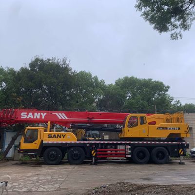 45m elevação Sany 750 guindastes de segunda mão 75 toneladas para construção e construção