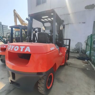 5 toneladas de carga em segunda mão em empilhadeiras Mini Toyota 50 diesel empilhadeira de alta eficiência