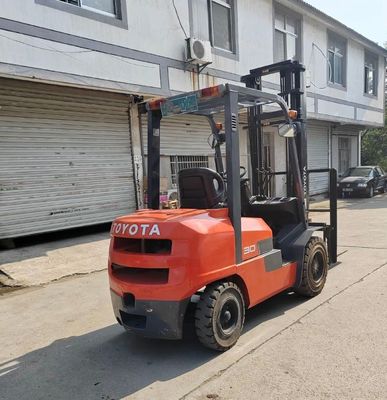Compacto Combustão Interna Toyota 30 Utilizado em empilhadeira de 3 toneladas de capacidade Certificado CE